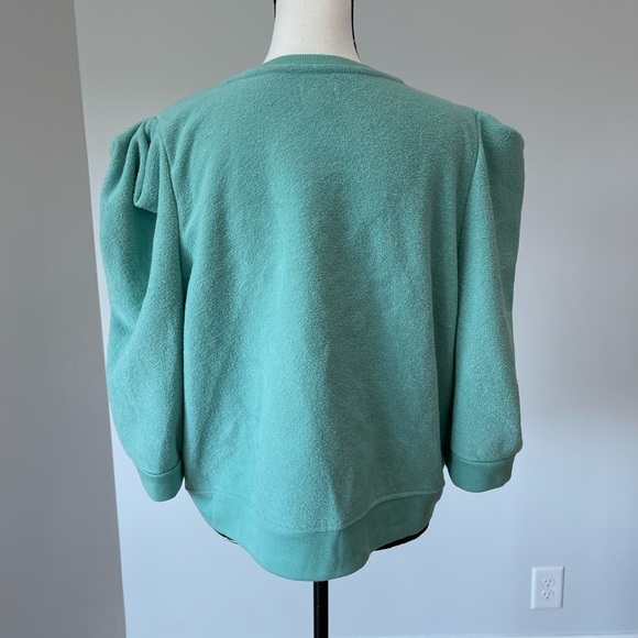 A.N.A a new approach XXL Petite puff flounce short sleeve sweatshirt type NWT - Picture 2 of 12